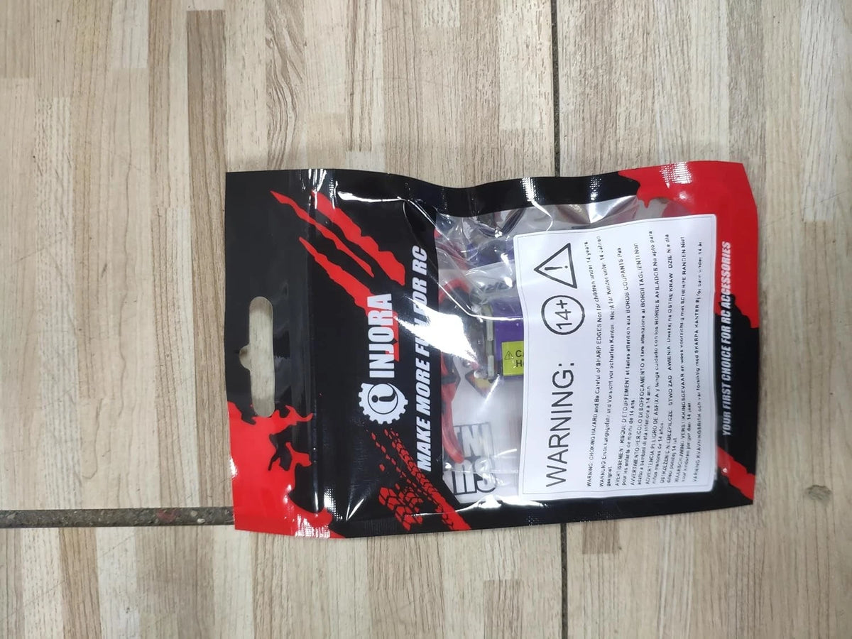 INJORA 180 PRO Brushed 48T Motor with Stainless Steel Pinion for TRX4M 1/18...