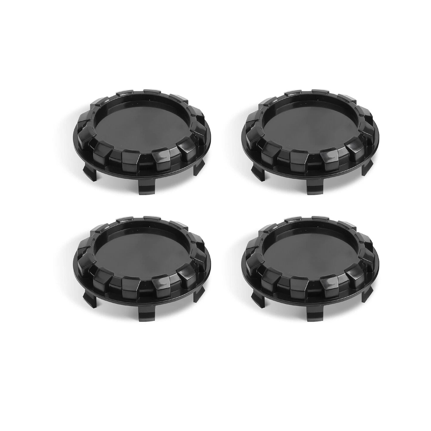 For Tesla Cybertruck Lug Nut Covers & Center Caps (24 Lugs + 4 Caps ) - Glossy