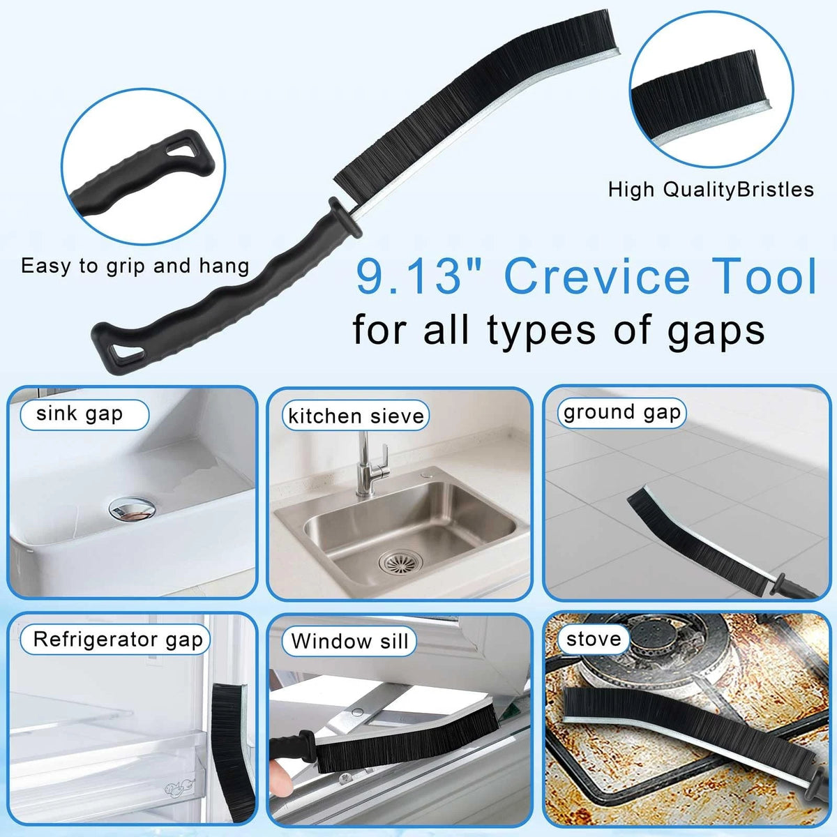 13Pcs Glass Cleaning Kit Tube Pipe Cleaners Straw Cleaner Brush 13Pcs, Black