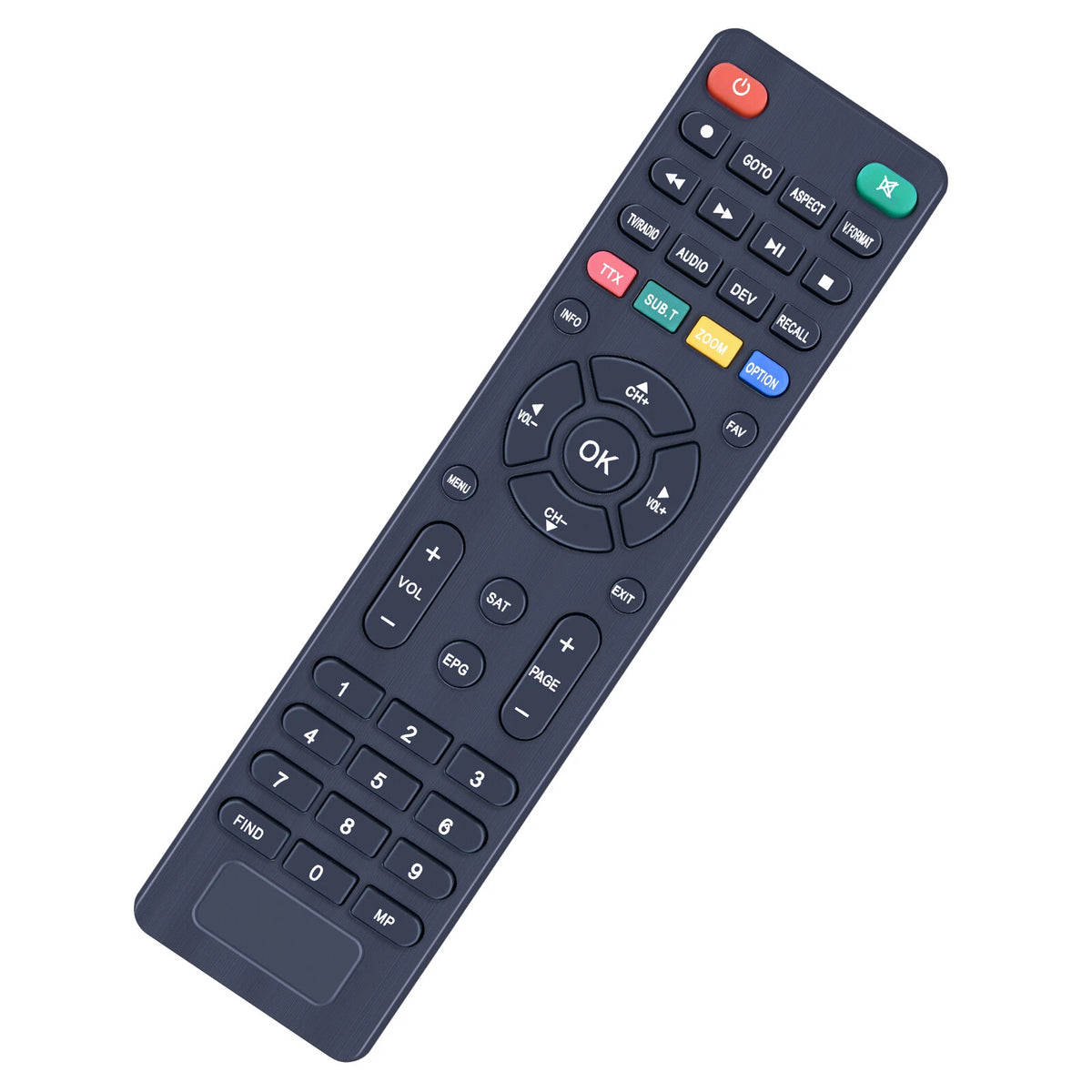 Replacement Remote Control For Golden Interstar HD FTA+, FTA-S, FTA S2
