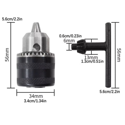 1.5-10mm M10 Angle Grinder Electric Drill Conversion Chuck Head Adapter