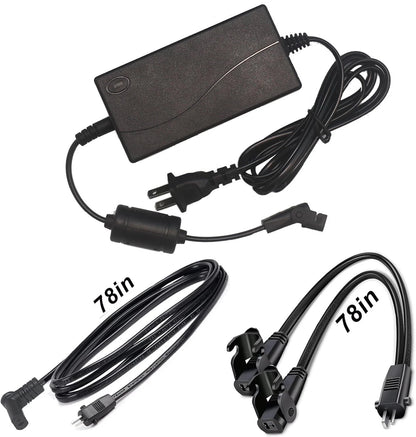 Dual Motor Power Supply Kit - Universally Compatible with black