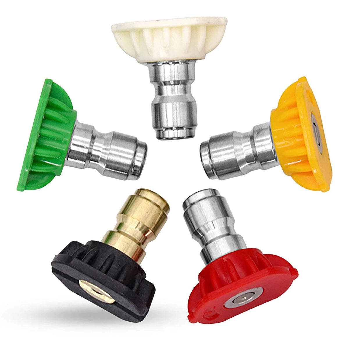 2000 PSI Pressure Washer Nozzles, Replacement for 1 Inch, Multicolors