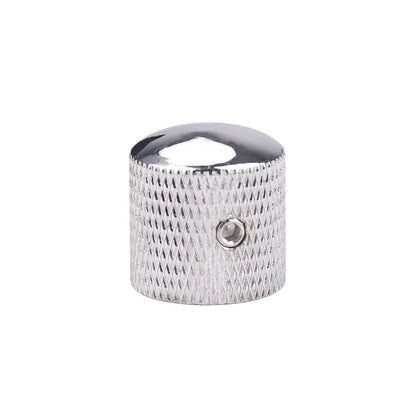 XIYANGJUAN 4Pcs Metal Guitar Knobs Chrome Volume Tone Control Knob