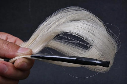 32'' Natural White Horse Hair Mongolia Tail Viola Cello Erhu Bow Hairs S