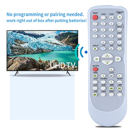 NB177 Remote Control For Sylvania DVD VCR Player DVC865F DVC865G SRDD495
