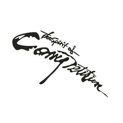 Waterproof The Spirit of Competition Reflective Car Auto Vinyl Decal Sticker