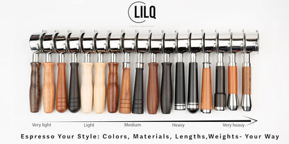 LILQ 58mm Bottomless Naked 2 Ears Portafilter For E61, Aluminum Flat