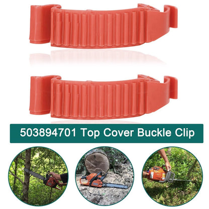 4 Pack 503894701 Top Cylinder Cover Snap Fastener For Husqvarna 346 351 353 357