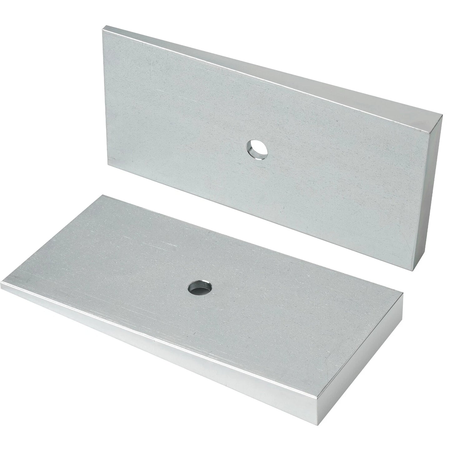 Steel Leaf Spring Shims 800061 2.5" Wide 4°Degree Sliver- Set of 2