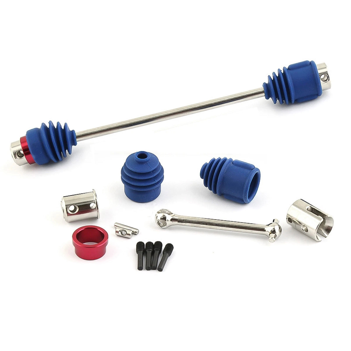 1Set #8655R Front Rear Center Drive Shaft For TRAXXAS E-REVO 2.0 1/10 RC Car