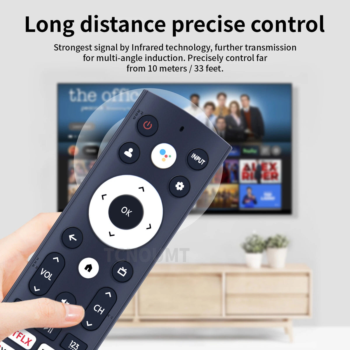 ERF3W90H Voice Remote Control For Hisense TV 55A6H 75A65H 65U7G 50A6H 50A65H