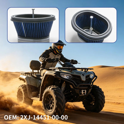 2XJ-14451-00-00 Air Filter Traps 99% Dirt For Yamaha Blaster 200 Off-Road Use