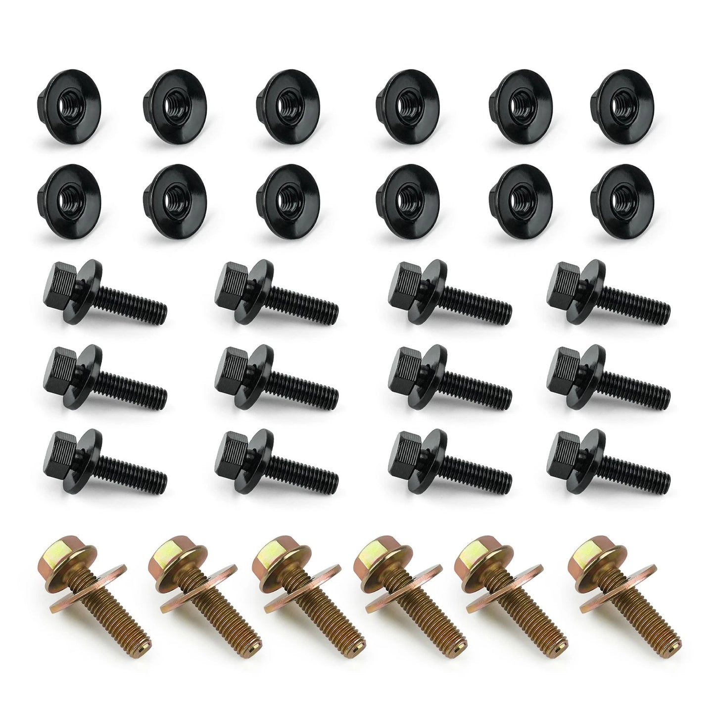 Heavy-Duty Mounting Hardware for Jeep JK & JL 4-Door Side Steps