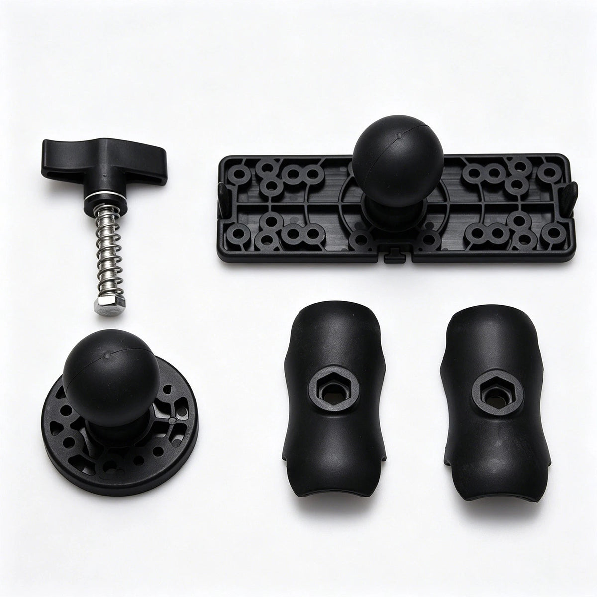 Corrosion Resistant Adjustable Fish Finder Mount 360° Fits for Humminbird Boat
