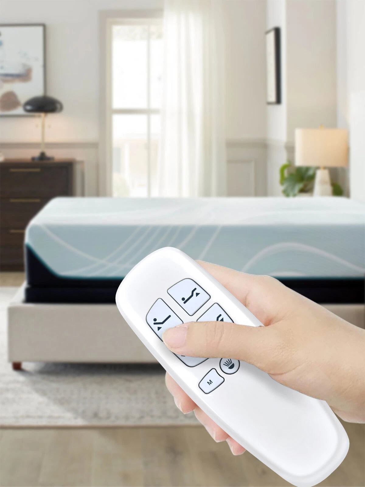 Remote Control for Mattress Firm 300 Series Richmat 7 Button