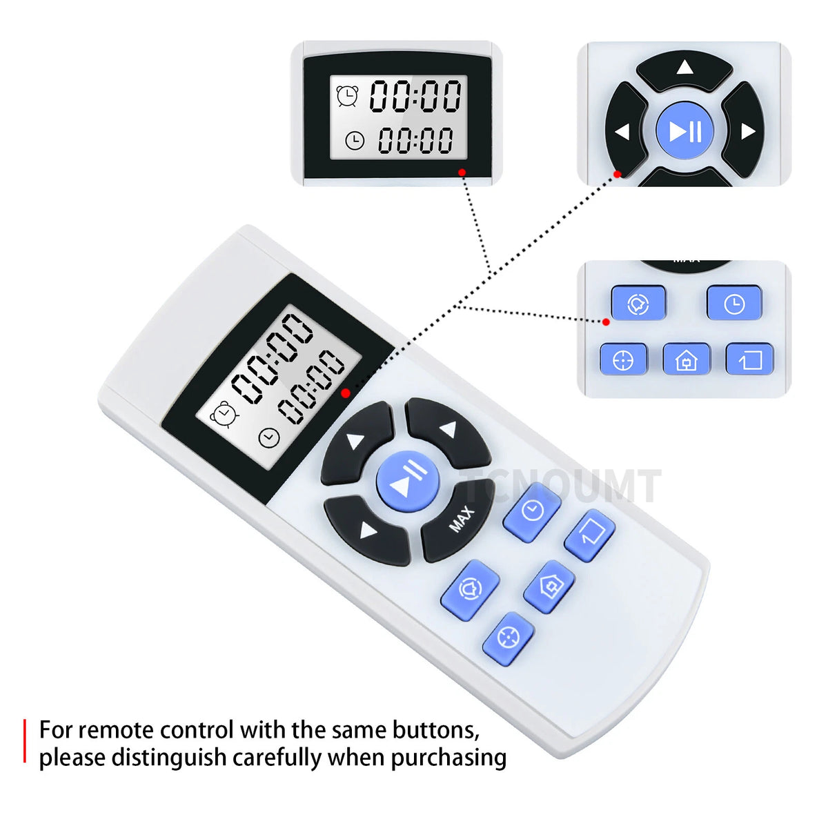 M82 Replacement Remote Control For Ecovacs Deebot M82 Robotic Vacuum Cleaner