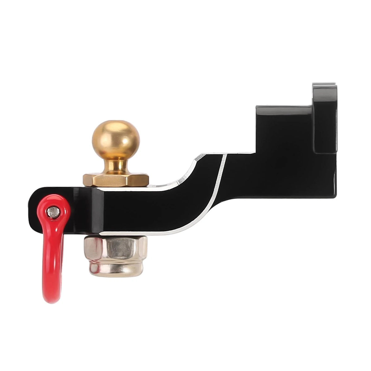 INJORA 3g Drop Hitch Receiver CNC Aluminum for 1/18 RC Crawler Small