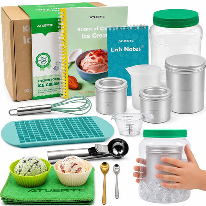 Ice Cream Science Kits for Kids, STEM Cooking Gift Kids Ages 5+ Standard