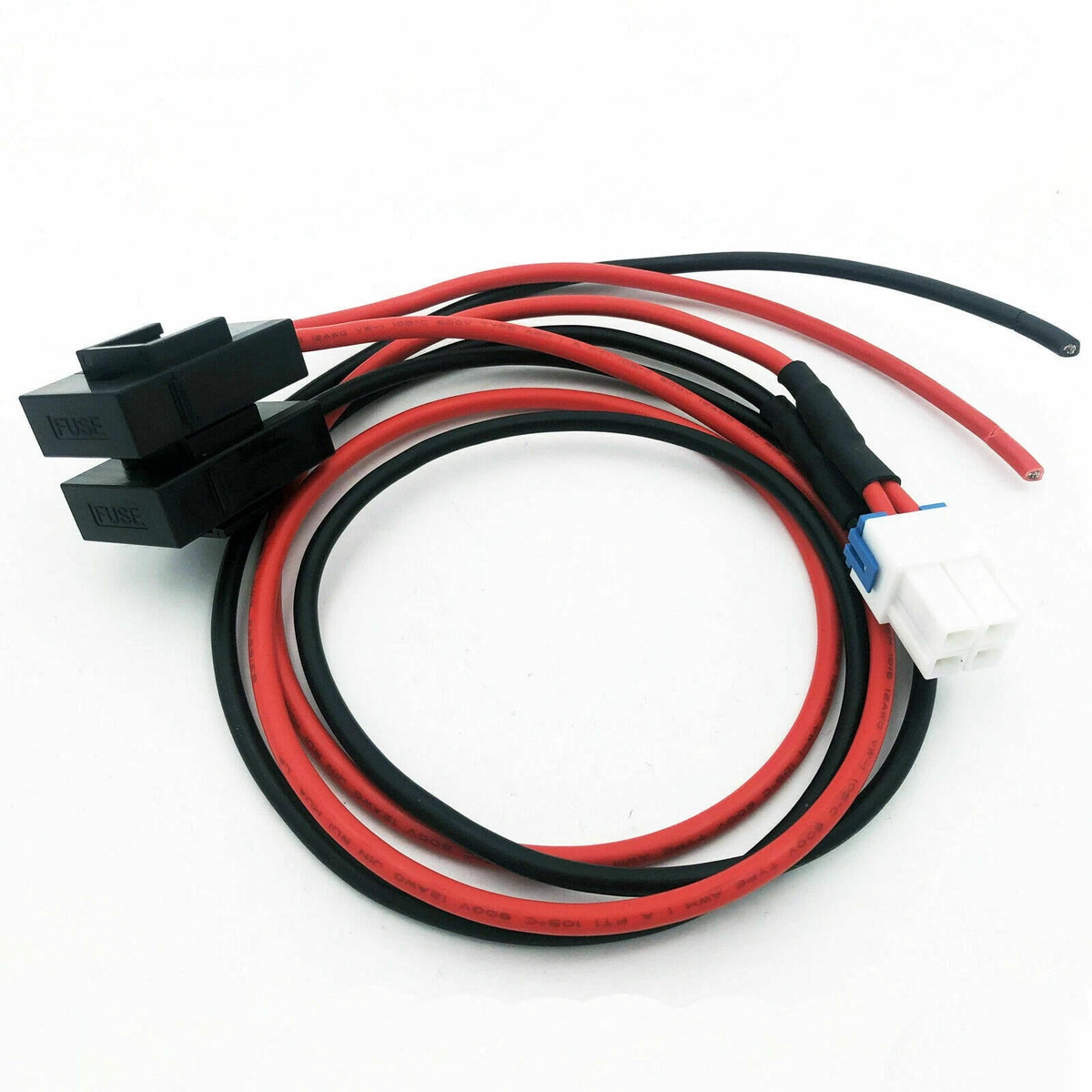 4Pin 12AWG Radio Power Cord Wire For Icom IC7000/7100 Alinco Vertex VX-1400/1700