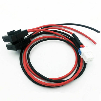 4Pin 12AWG Radio Power Cord Wire For Icom IC7000/7100 Alinco Vertex VX-1400/1700