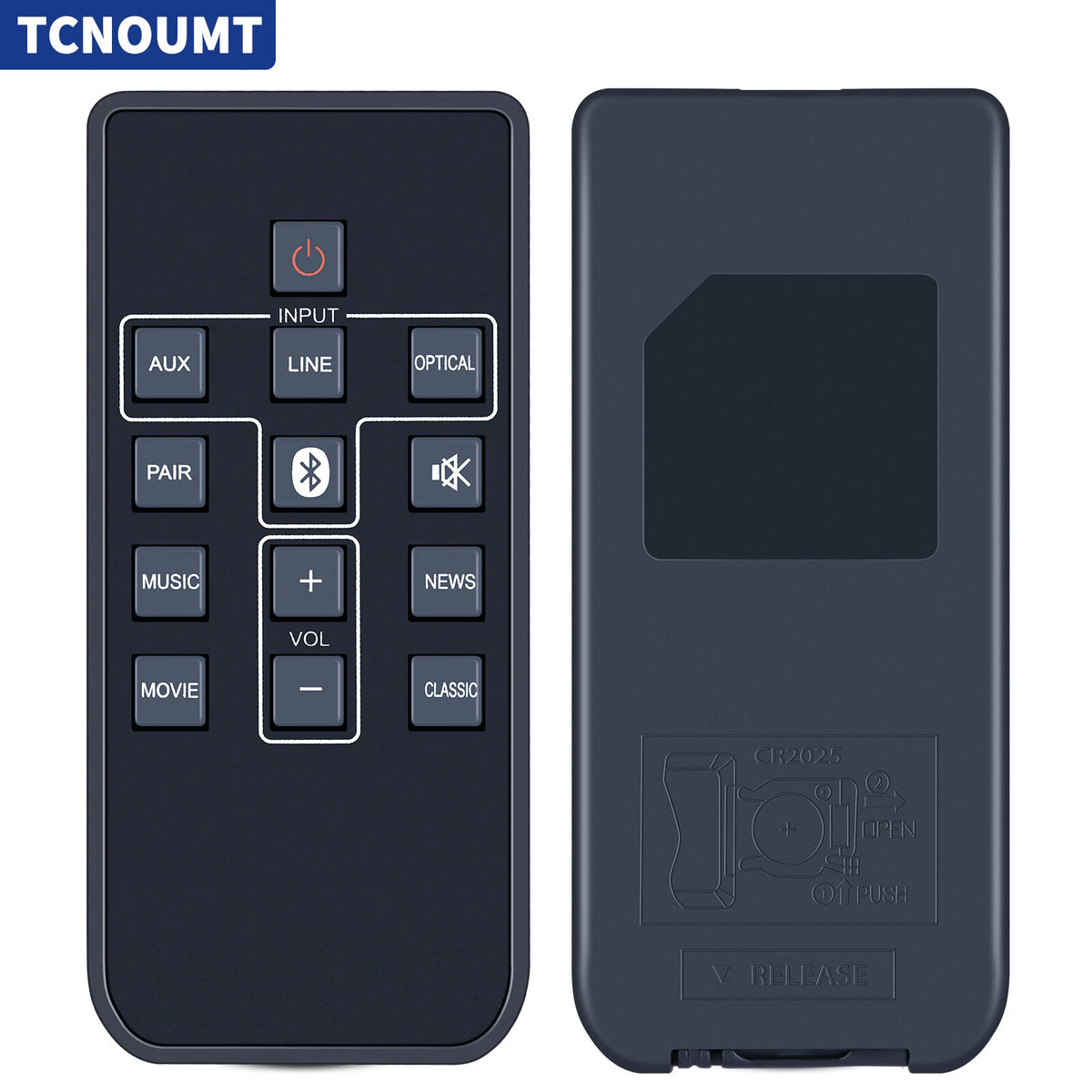 WIR113001-FA05 Remote Control For Sanyo Sound Bar FWSA205E FWSB415E