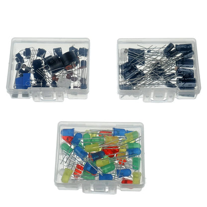 BOJACK 37 Values 480 Pcs Electronics Component Fun Kit with Power Supply...