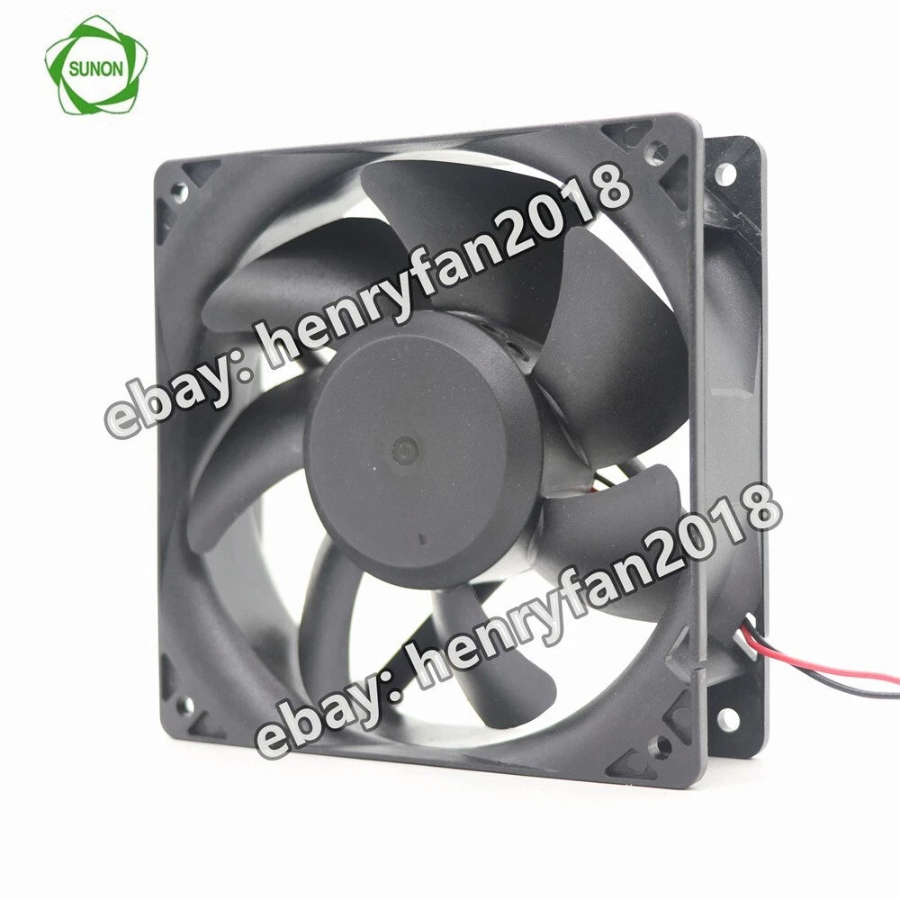 SUNON PMD2412PMB1-A DC 24V 18.2W 120x120x38MM 2-Wires Inverter Cooling Fan