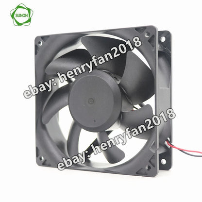 SUNON PMD2412PMB1-A DC 24V 18.2W 120x120x38MM 2-Wires Inverter Cooling Fan