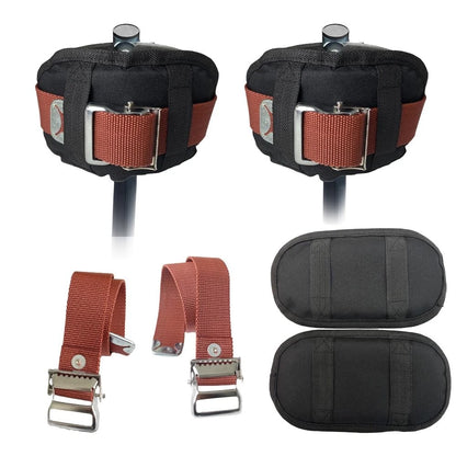 2 Pairs Drywall Stilt Parts, Strap Stilts and Pads,EVAIVENY  Updated...