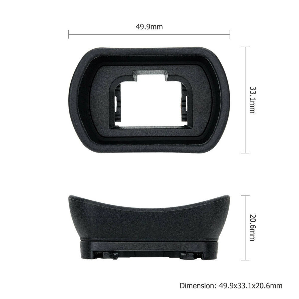 Durable Camera Eye Cup Eyepiece Viewfinder For Sony A7III A7II A7RIV A7RIII