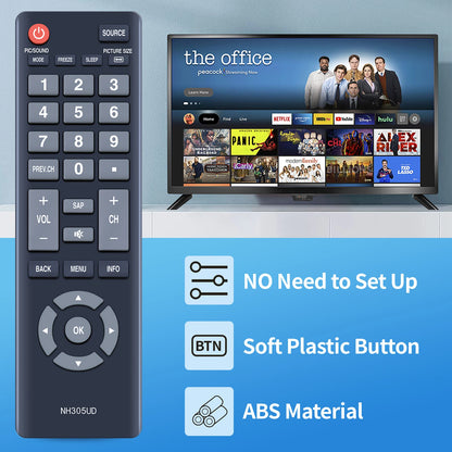NH305UD Remote Control For Emerson LCD TV LF501EM4F LF501EM5 LF501EM5F