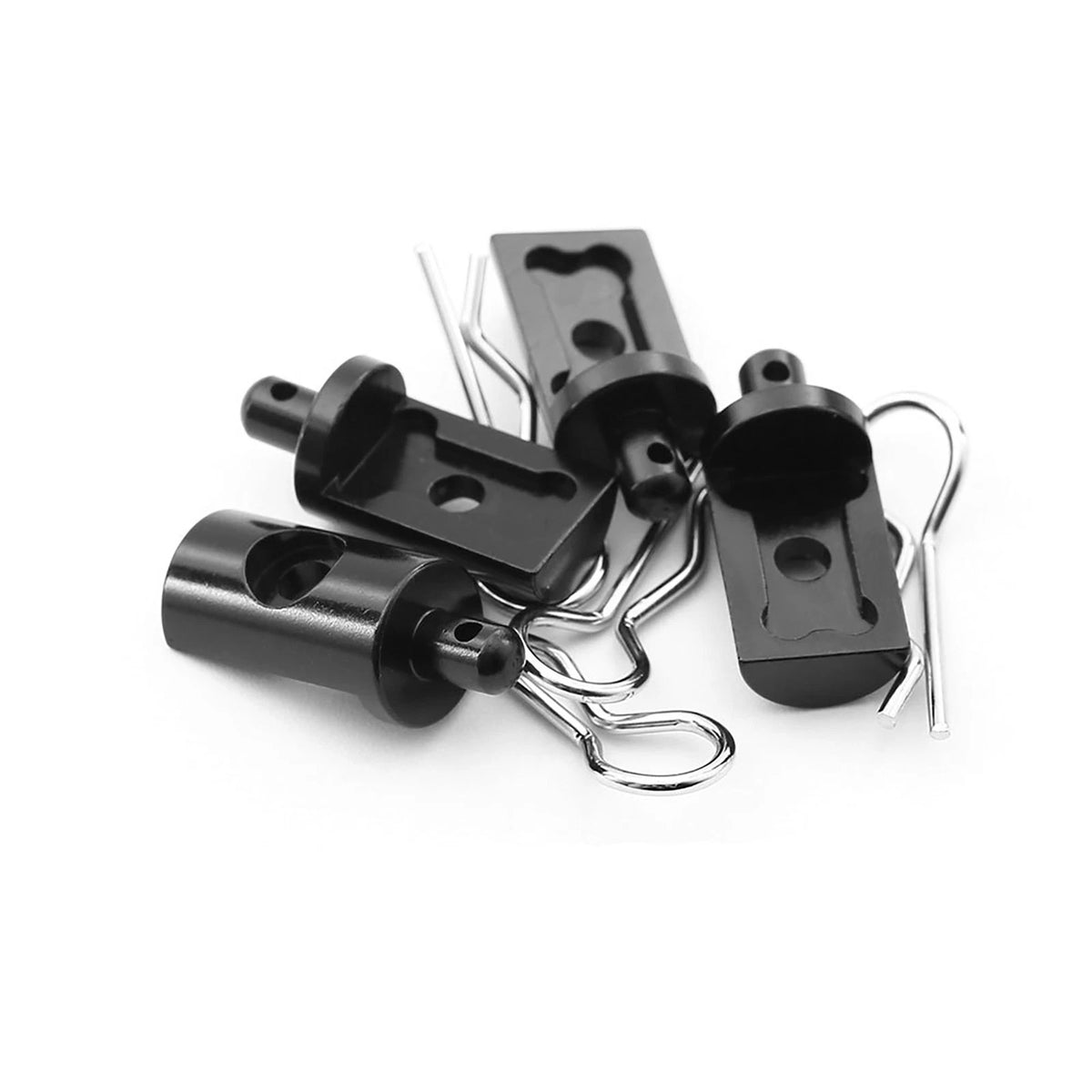 Aluminum Alloy Body Brackets Parts For Tamiya CW-01 Lunch Box 58347 1/12 RC Car