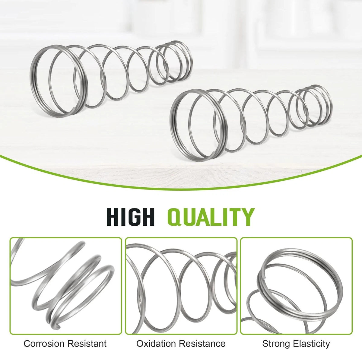 Percolator Spring Pump Tube Spring, Silver