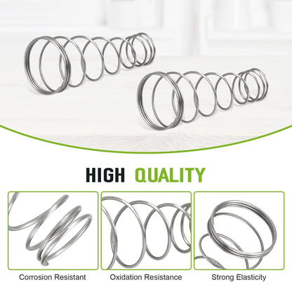 Percolator Spring Pump Tube Spring, Silver