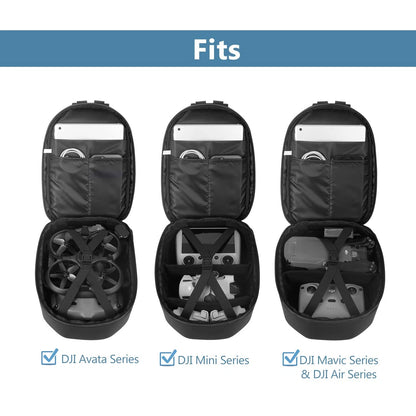 JSVER Carrying Case For DJI Mini Waterproof 9 x 4.7 x 12.6 inches, Black