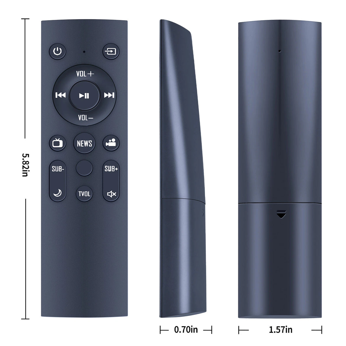 Replacement Remote Control For Insignia 2.1-Channel Soundbar NS-HTSB2123