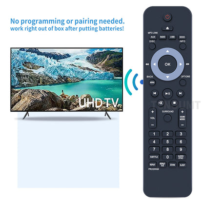 Remote Control For Philips Home Theater System TV HTS8100 HTS8140 HTS6515