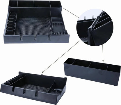 Hairdressing Tool Holder, Multifunctional Detachable Large Storage Box, Black