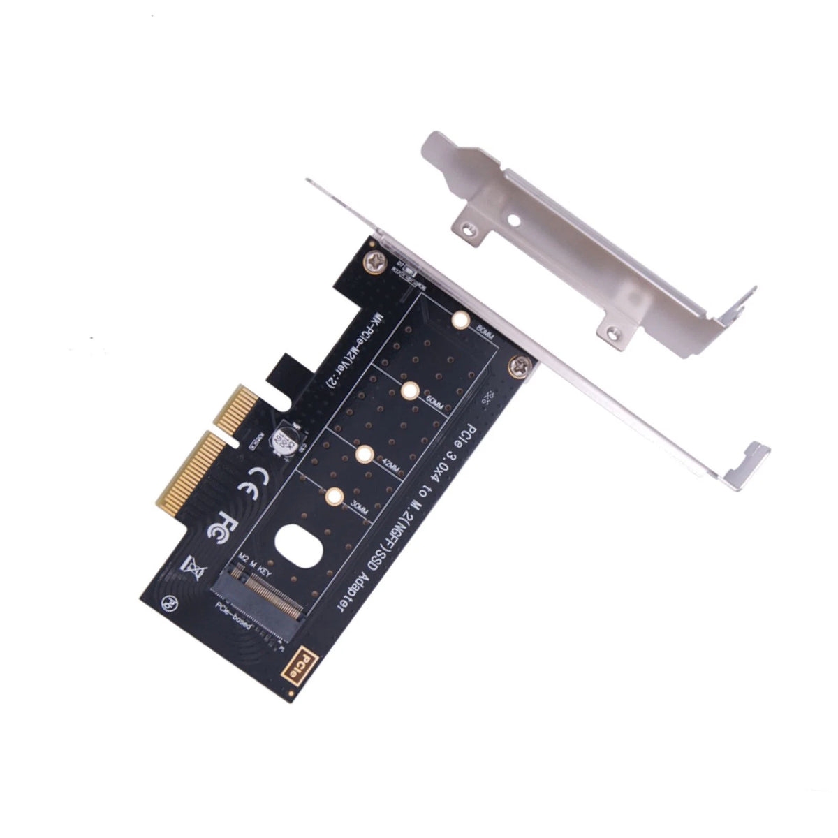 M.2 NVME SSD To PCIe 3.0 X4 Adapter Card Desktop Expansion Conversion Card