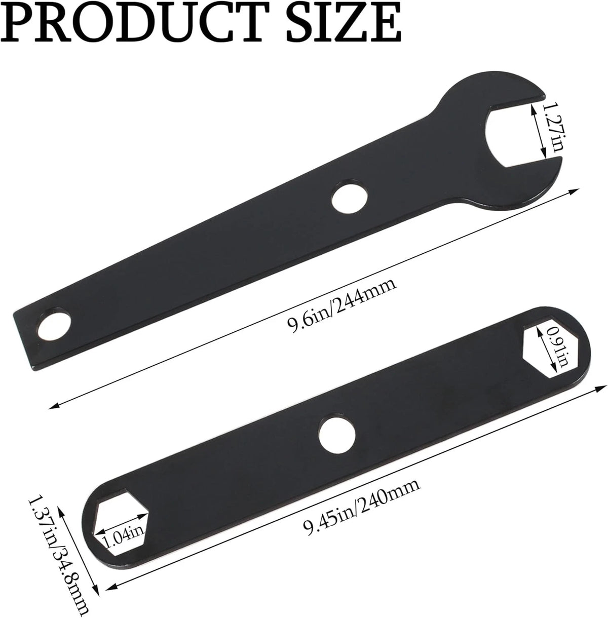 0101010313 Table Saw Blade Wrench for Ryobi 10" RTS10, Black