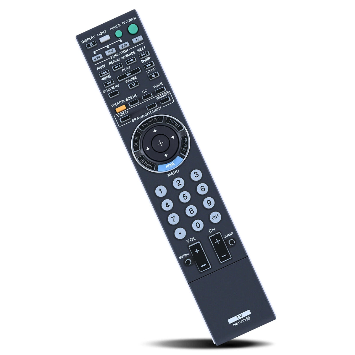 RM-YD029 Remote Control For Sony Bra TV KDL-40Z5100 KDL-46XBR10