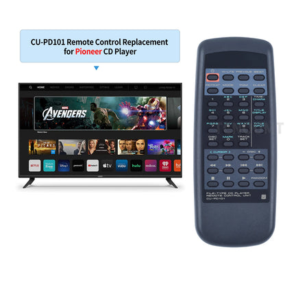 CU-PD101 Remote Control For Pioneer PD-F17 PD-F958 CD Player