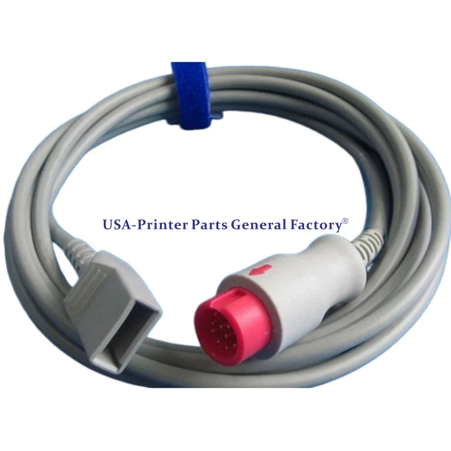 1PCS  Fit for Philips IBP Cable to utah transducer adapter IBP cable 12pins