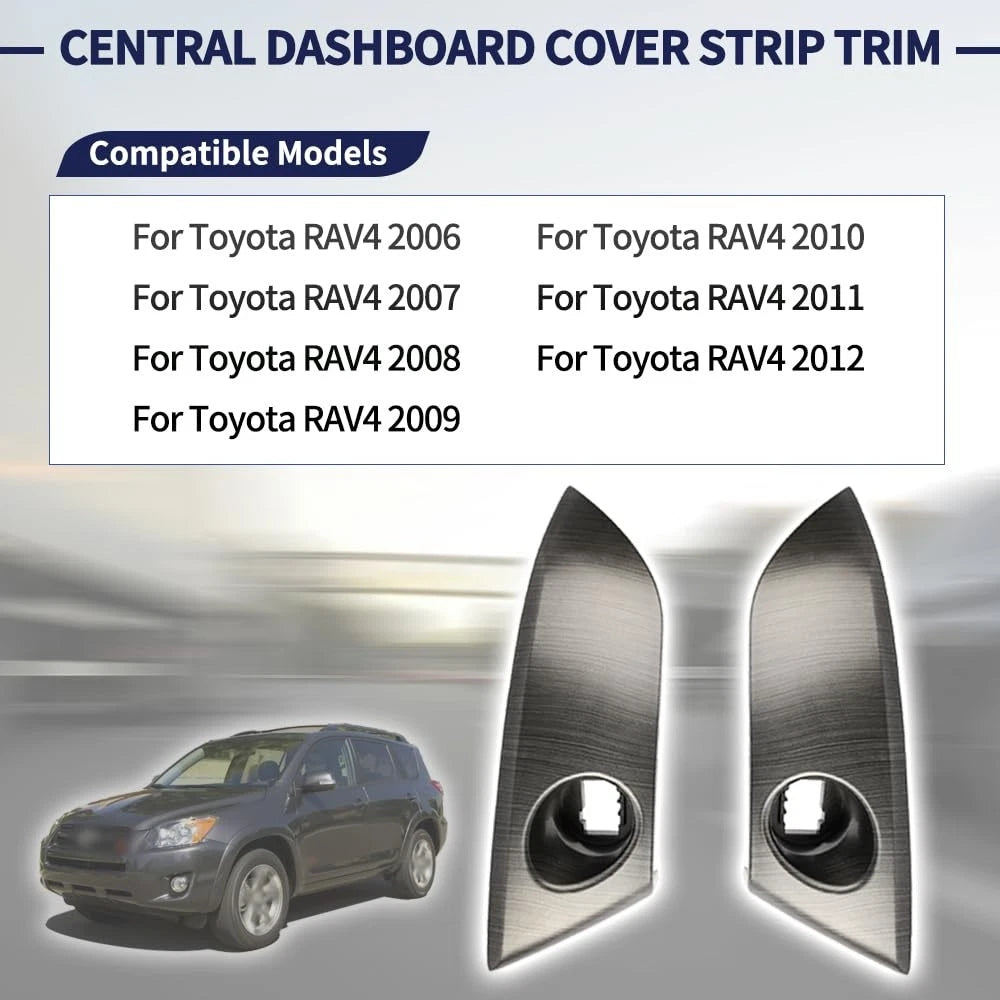 Magimaker Central Dashboard Cover Strip Trim Center 25*11*7cm, Gray
