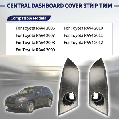 Magimaker Central Dashboard Cover Strip Trim Center 25*11*7cm, Gray
