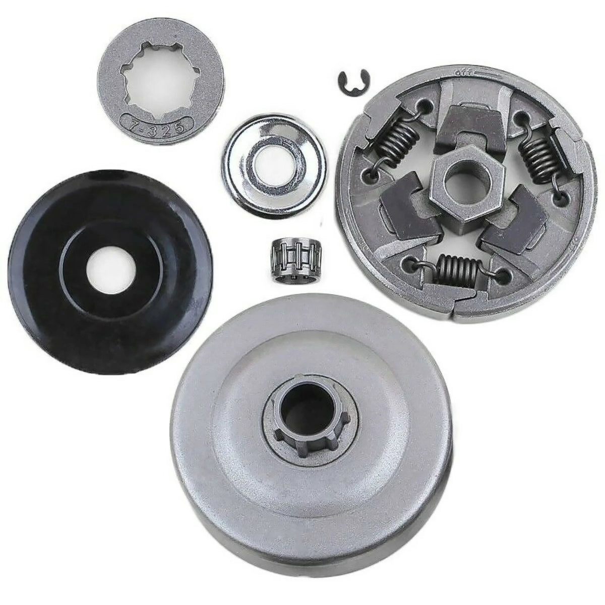 Clutch Assy Rim Sprocket Clutch Washer Kit For Stihl 026 MS260 MS240 Chainsaw