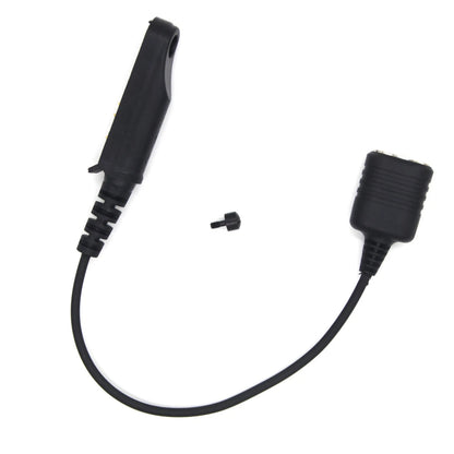 Walkie Talkie Audio Cable Adapter K Head Plug For Baofeng BF-9700 UV-XR UV-5S