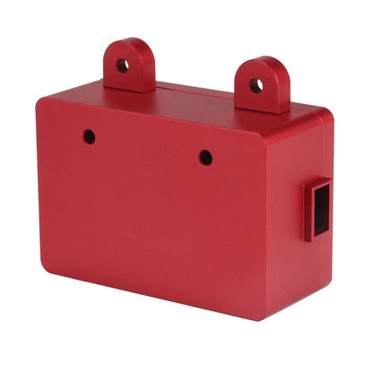 Red CNC Metal Scale Fuel Cell Receiver Box for SCX10 PR10 TRX4 1/10 RC Crawler v