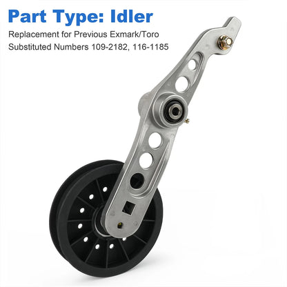 For Exmark Pump Idler 116-1255 Lazer Z AS E S X Z Series 109-2182 116-1185